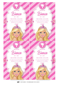 Kit imprimible Barbie Fashion - Tres Cerditos Kits Imprimibles