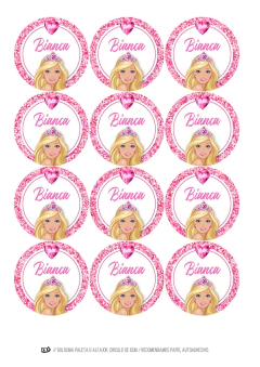 Kit imprimible Barbie Fashion