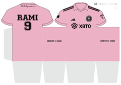 Bolsita Camiseta MESSI INTER elegir color / A4 y A3 en internet