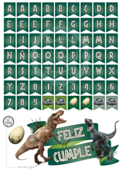 Jurassic Topper de torta / Listo para imprimir! - buy online