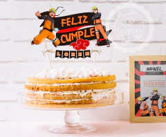 Naruto Topper de torta / Listo para imprimir!