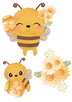 KIT IMPRIMIBLE Abejita BEE