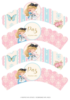Kit imprimible Alicia en acuarelas - tienda online