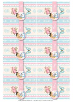 Kit imprimible Alicia en acuarelas - comprar online