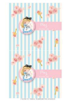 Kit imprimible Alicia en acuarelas - tienda online