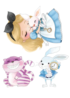 Kit imprimible Alicia en acuarelas - comprar online