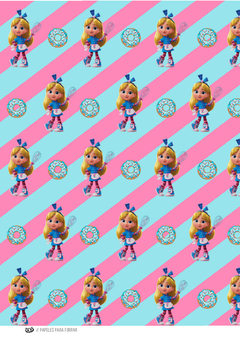 Kit imprimible La maravillosa pastelería de Alicia | PDF editable - comprar online