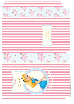KIT IMPRIMIBLE ALICIA DISNEY en internet