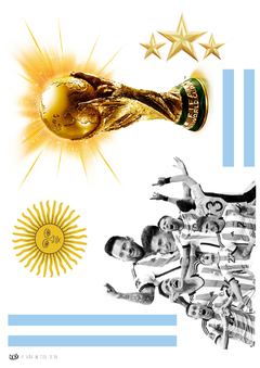KIT IMPRIMIBLE Argentina Tri Campeón on internet