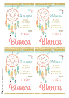 KIT IMPRIMIBLE ATRAPASUEÑOS - Tres Cerditos Kits Imprimibles