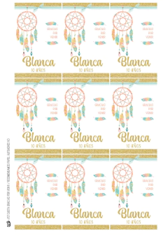 KIT IMPRIMIBLE ATRAPASUEÑOS - Tres Cerditos Kits Imprimibles