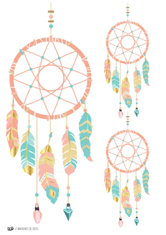 KIT IMPRIMIBLE ATRAPASUEÑOS - comprar online