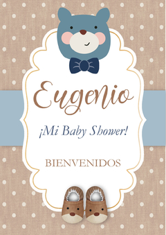 KIT IMPRIMIBLE BABY SHOWER BOY - comprar online