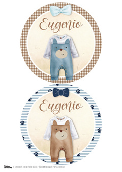 KIT IMPRIMIBLE BABY SHOWER BOY - tienda online