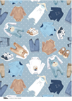 KIT IMPRIMIBLE BABY SHOWER BOY en internet