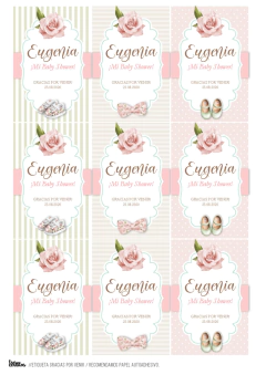 Imagem do KIT IMPRIMIBLE BABY SHOWER GIRL