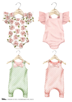 KIT IMPRIMIBLE BABY SHOWER GIRL na internet