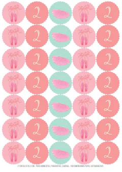 KIT IMPRIMIBLE BAILARINA - tienda online