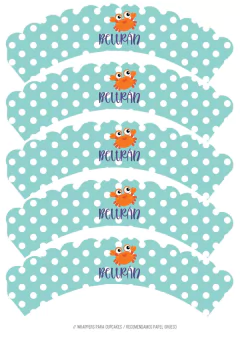 KIT IMPRIMIBLE ANIMALITOS DEL MAR en internet