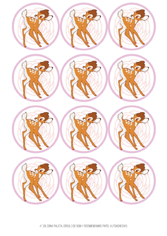 Kit imprimible Bambi - tienda online