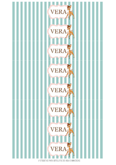 Kit imprimible Bambi - tienda online