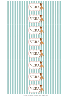 Kit imprimible Bambi - tienda online