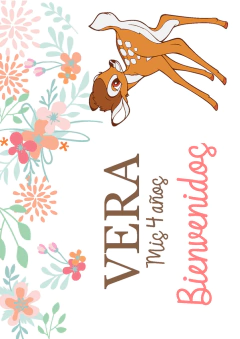 Imagen de Kit imprimible Bambi