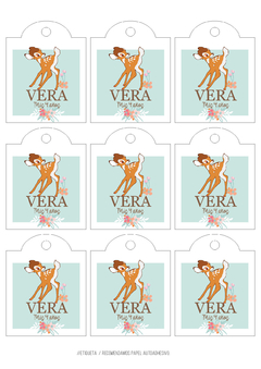 Kit imprimible Bambi - Tres Cerditos Kits Imprimibles