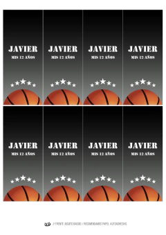 KIT IMPRIMIBLE Basquetball - comprar online