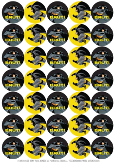 KIT IMPRIMIBLE BATMAN - tienda online
