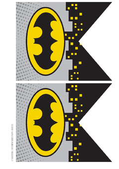 KIT IMPRIMIBLE BATMAN - Tres Cerditos Kits Imprimibles