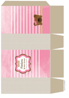 Kit imprimible Osita bebé rosa en internet