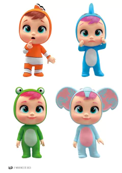 Imagen de KIT IMPRIMIBLE BEBES LLORONES