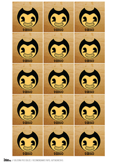 Imagen de Kit imprimible Bendy