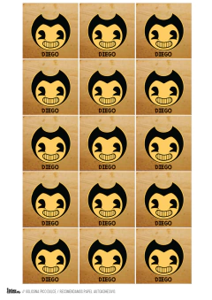 Image of Kit imprimible Bendy