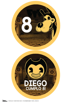 Imagen de Kit imprimible Bendy