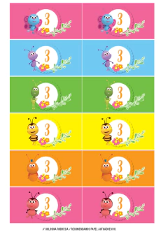 Imagen de KIT IMPRIMIBLE BICHIKIDS