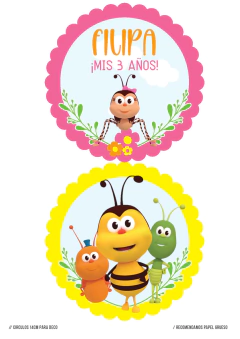 KIT IMPRIMIBLE BICHIKIDS - tienda online