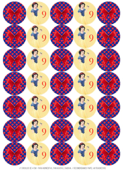 Kit imprimible Blancanieves - comprar online