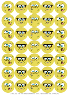 KIT IMPRIMIBLE BOB ESPONJA - online store