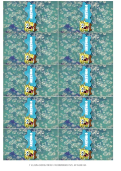 KIT IMPRIMIBLE BOB ESPONJA