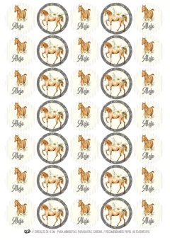 KIT IMPRIMIBLE CABALLITO NENE - Tres Cerditos Kits Imprimibles