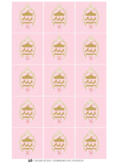 KIT IMPRIMIBLE CARROUSEL SHABBY