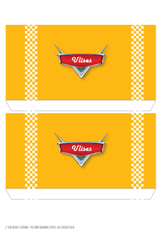 Imagen de Kit imprimible Cars 3