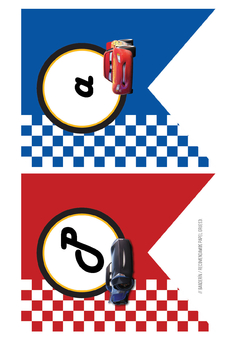 Kit imprimible Cars 3 en internet