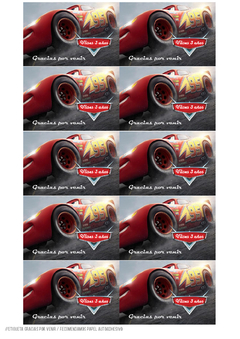 Kit imprimible Cars 3 - Tres Cerditos Kits Imprimibles