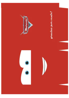 Image of KIT IMPRIMIBLE CARS RAYO MCQUEEN