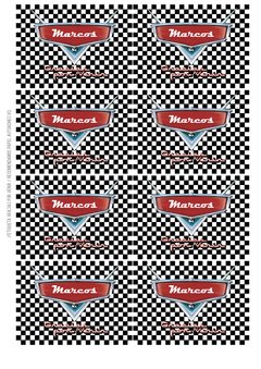 KIT IMPRIMIBLE CARS RAYO MCQUEEN - Tres Cerditos Kits Imprimibles