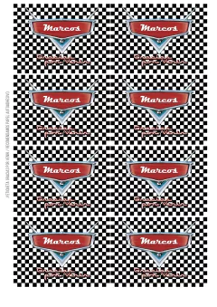 KIT IMPRIMIBLE CARS RAYO MCQUEEN - Tres Cerditos Kits Imprimibles