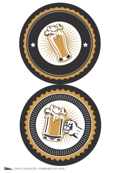 Kit imprimible Cerveza Corona - Tres Cerditos Kits Imprimibles